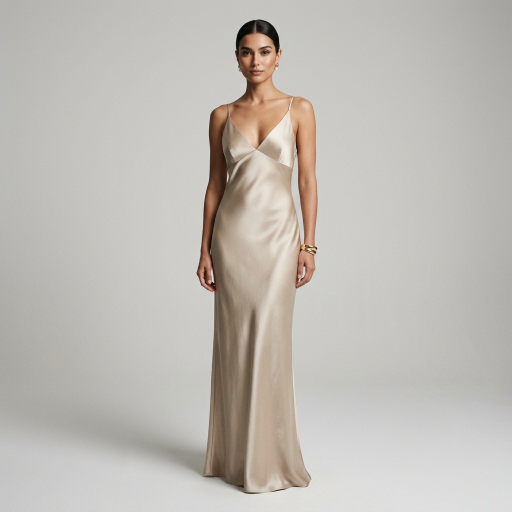 Editorial Zaya — silhueta feminina em cenário de estúdio